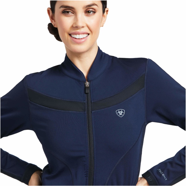 Ariat Womens Ascent Full Zip 10039436 - Navy